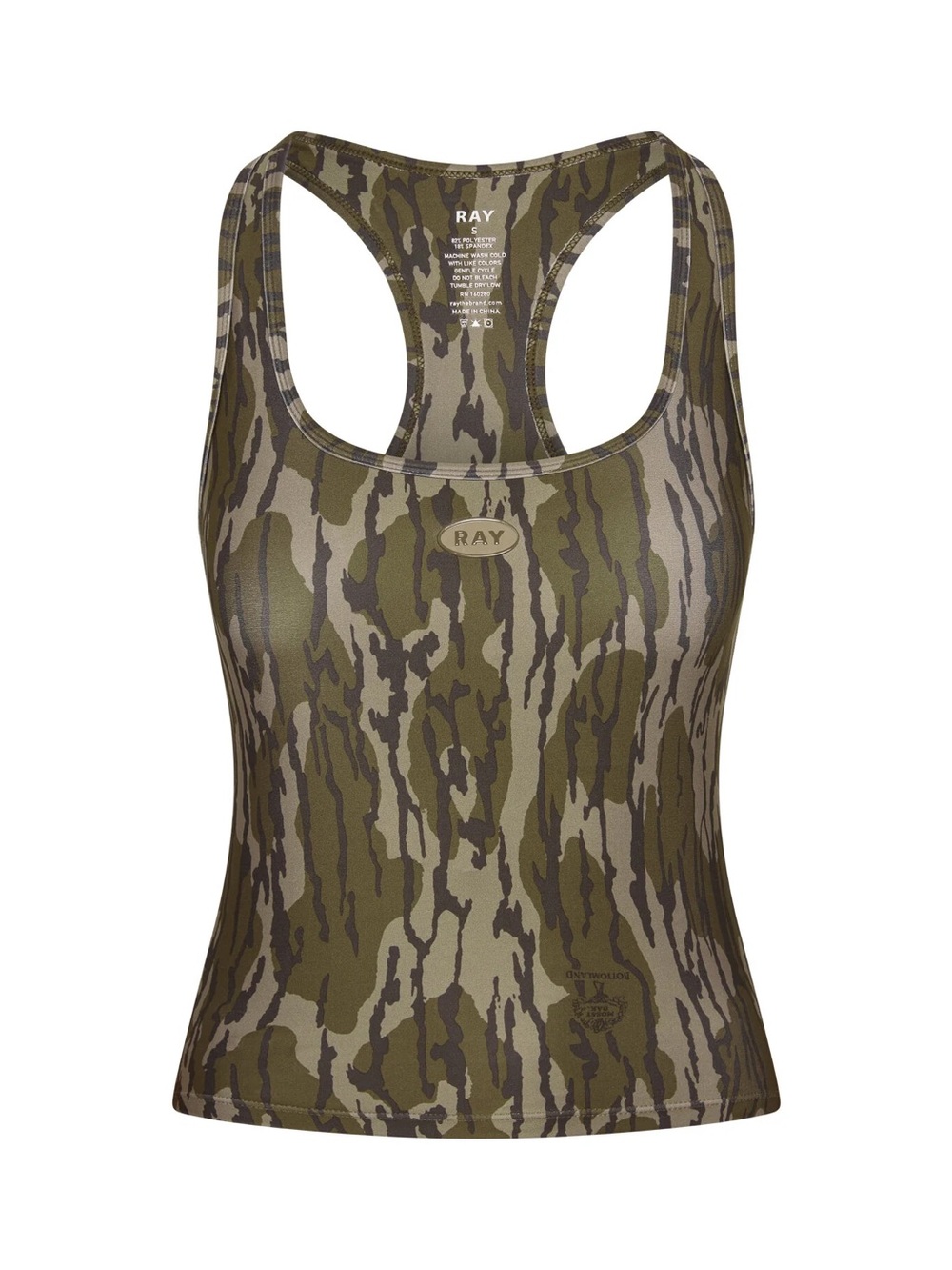 RAY mossy oak camo foldover leggings and tank - Picture 2 of 9